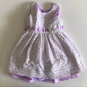 Jona Michelle Sleeveless Lace Dress